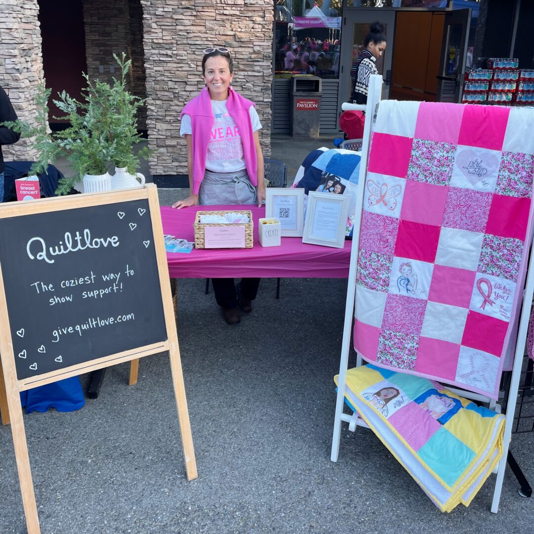 Making Strides Against Breast Cancer and Quiltlove